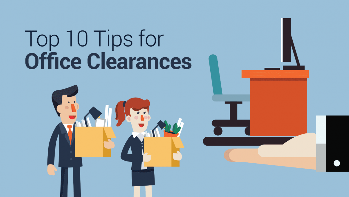 Enviro Waste’s Top 10 Tips for Office Clearances